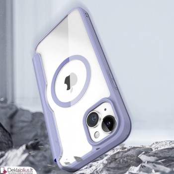 Dux Ducis Skin X Pro dirbtinos odos dėklas violetinis su magsafe (Apple Iphone 15) Dux Ducis Skin X Pro dirbtinos odos dėklas violetinis su magsafe (Apple Iphone 15)